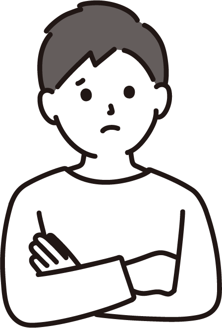 水分補給の心配イラスト