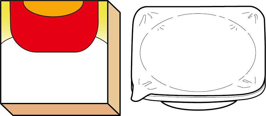 化粧箱付きパッケージ