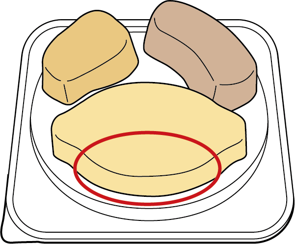 カップ側面下部